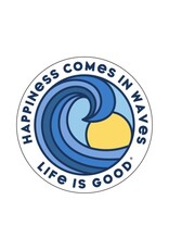 Life is Good 4" Circle Sticker