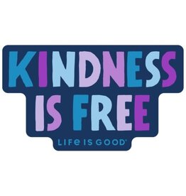 Life is Good Die Cut Sticker