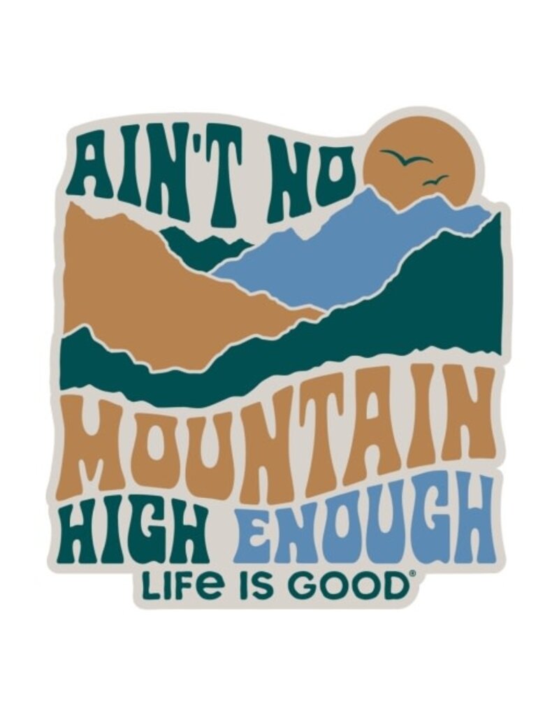 Life is Good Die Cut Sticker