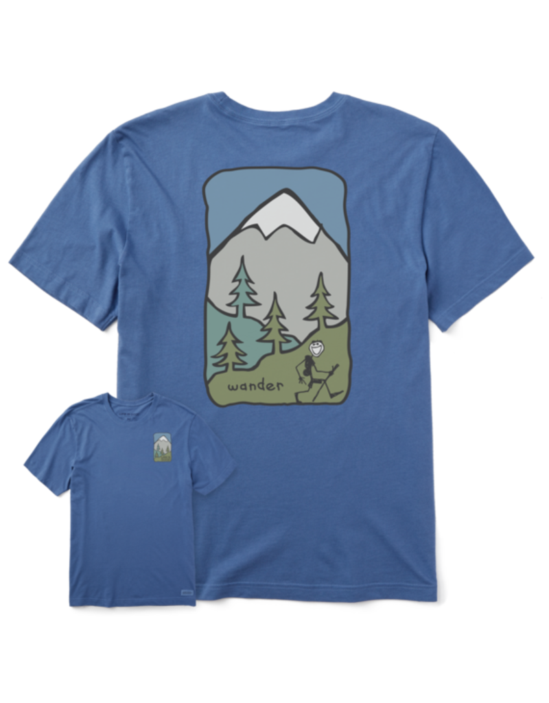 Life is Good Short Sleeve Crusher-LITE Tee Mn