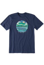 Life is Good Short Sleeve Crusher Tee Mn