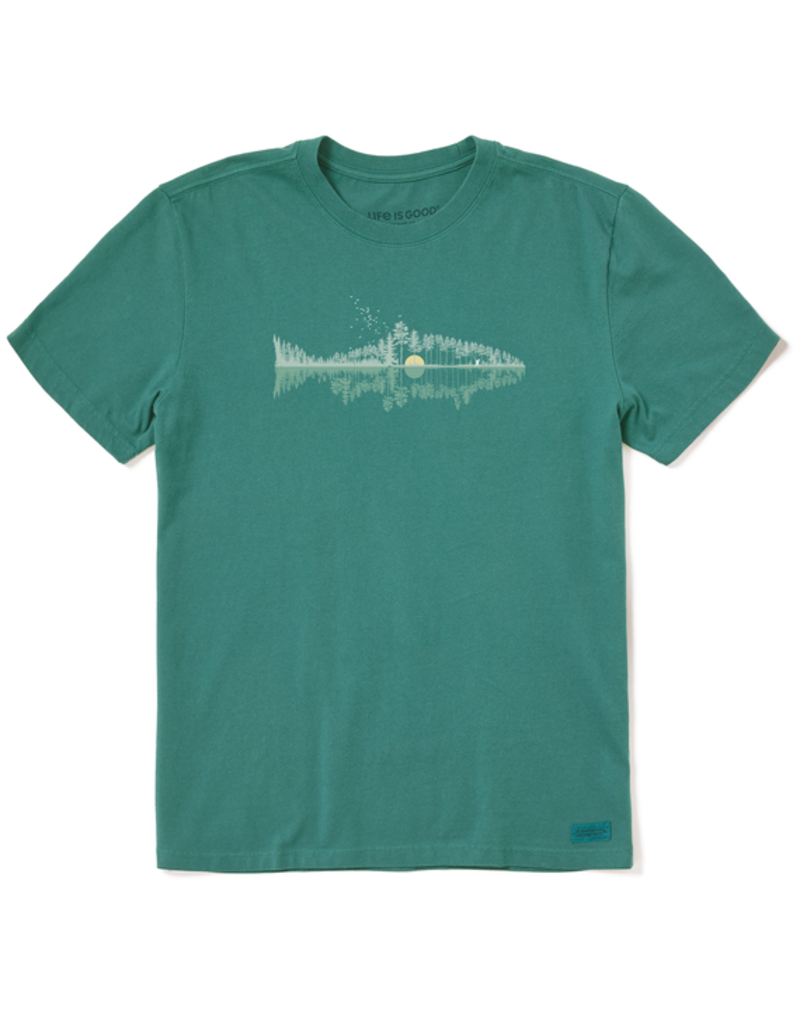 Life is Good Short Sleeve Crusher Tee Mn