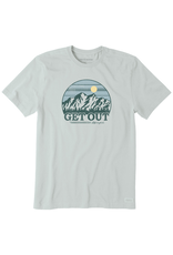 Life is Good Short Sleeve Crusher Tee Mn