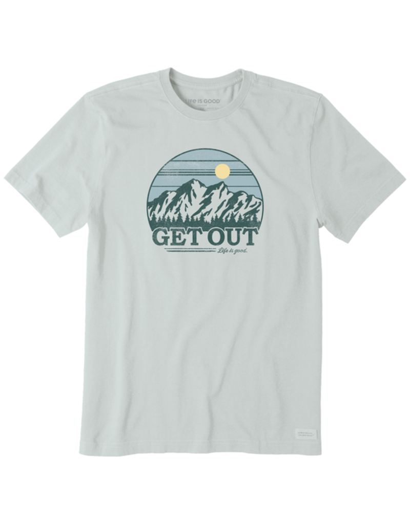 Life is Good Short Sleeve Crusher Tee Mn