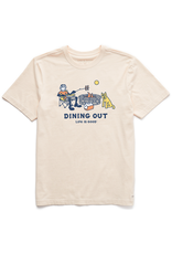 Life is Good Short Sleeve Crusher Tee Mn