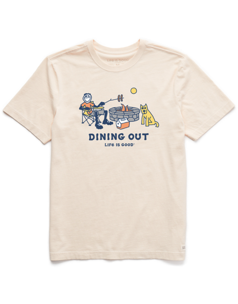 Life is Good Short Sleeve Crusher Tee Mn