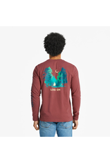 Life is Good Long Sleeve Crusher-LITE Tee Mn