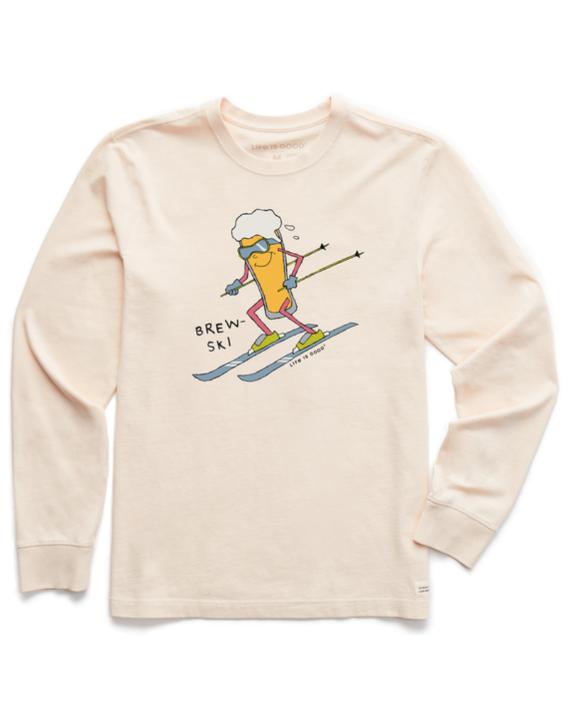 Life is Good Long Sleeve Crusher-LITE Tee Mn