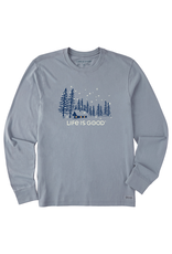 Life is Good Long Sleeve Crusher-LITE Tee Mn