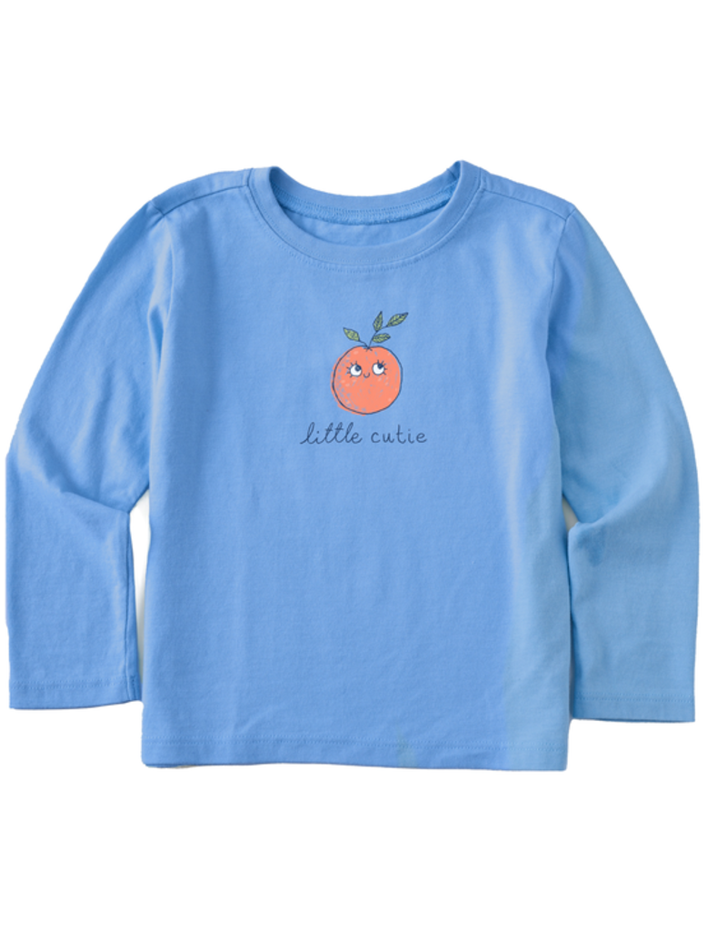 Life is Good Long Sleeve Crusher Tee Toddler