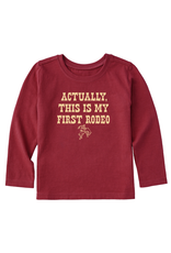 Life is Good Long Sleeve Crusher Tee Toddler