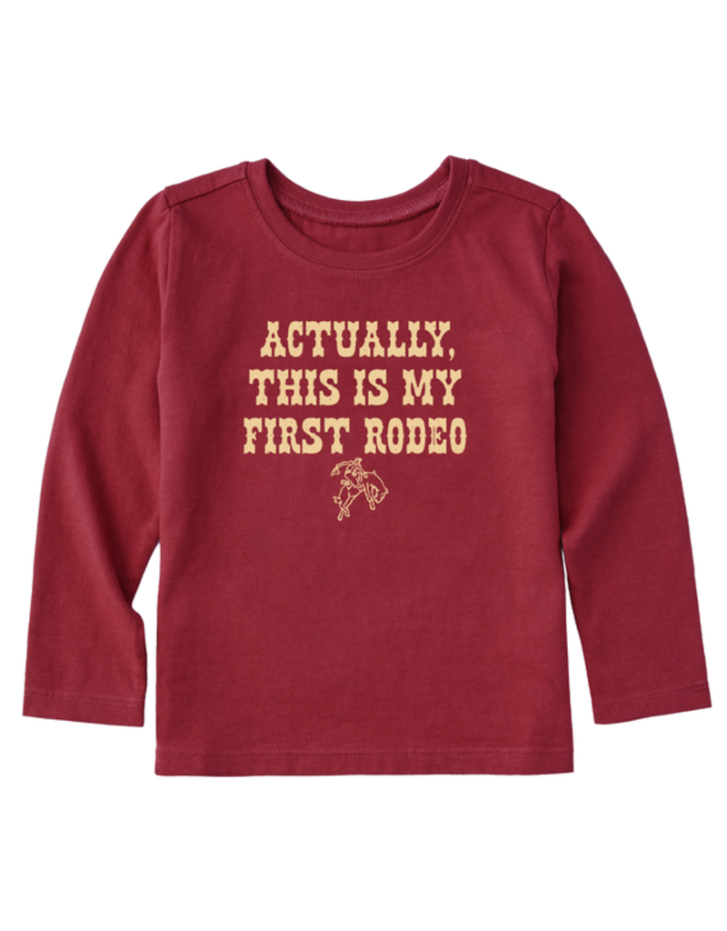 Life is Good Long Sleeve Crusher Tee Toddler