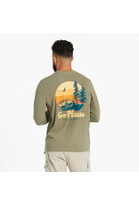 Life is Good Long Sleeve Crusher Tee Mn
