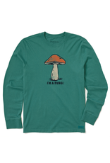 Life is Good Long Sleeve Crusher Tee Mn
