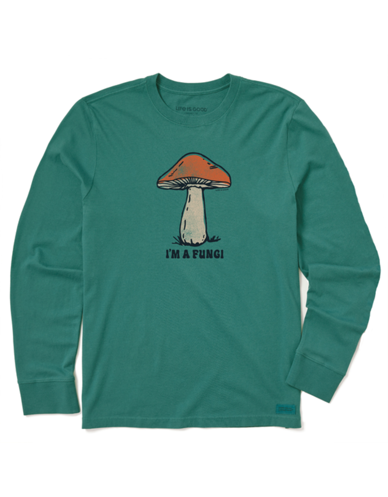 Life is Good Long Sleeve Crusher Tee Mn