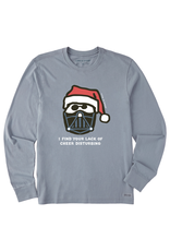 Life is Good Long Sleeve Crusher Tee Mn