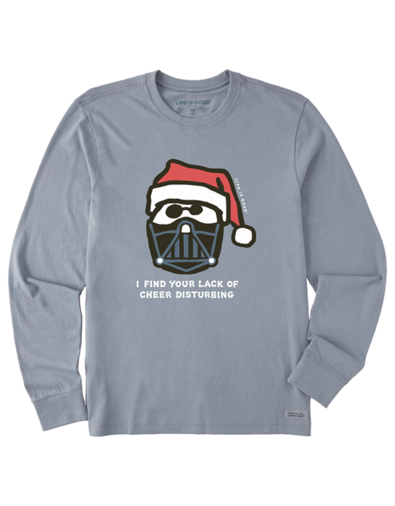 Life is Good Long Sleeve Crusher Tee Mn
