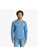 Life is Good Long Sleeve Crusher Tee Mn