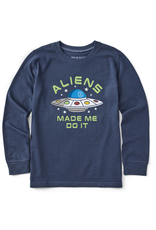 Life is Good Long Sleeve Crusher Tee Kids