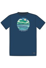Life is Good Short Sleeve Crusher Tee Mn