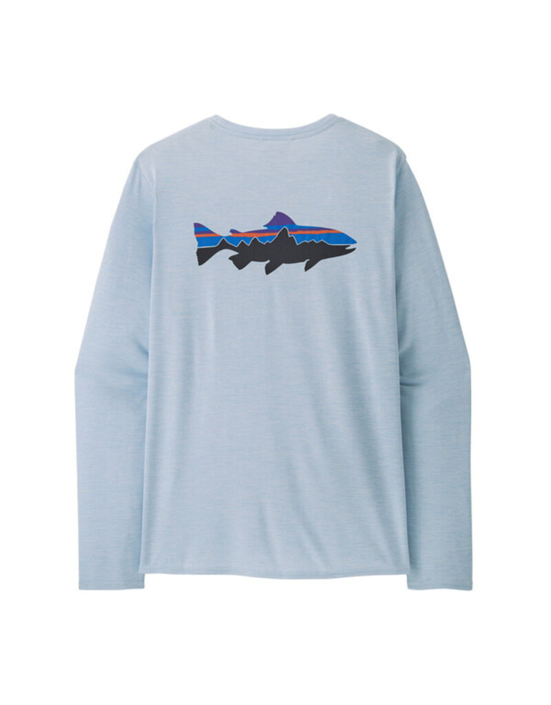 Patagonia M's L/S Cap Cool Daily Graphic Shirt - Waters