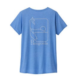 Patagonia W's Cap Cool Daily Graphic Shirt - Waters