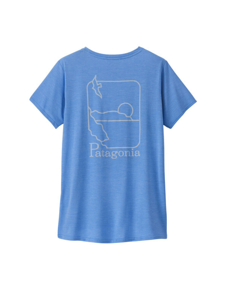 Patagonia W's Cap Cool Daily Graphic Shirt - Waters