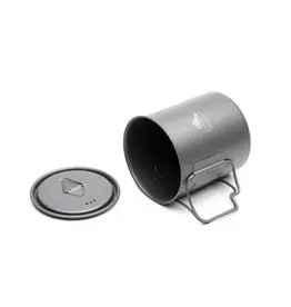 TOAKS LIGHT Titanium 450ml Cup with Lid