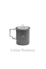 TOAKS LIGHT Titanium 450ml Cup with Lid