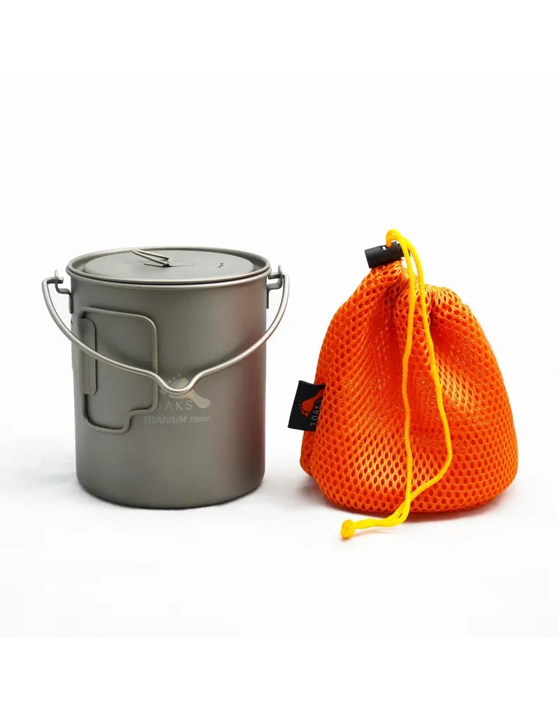 TOAKS Titanium 750ml Pot w Bail
