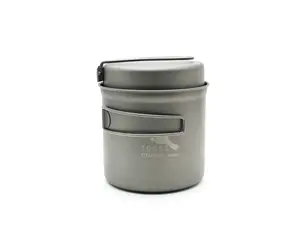 Titanium 1100ml Pot + Pan - The Benchmark Outdoor Outfitters