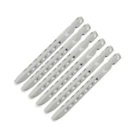 TOAKS Titanium V-Shaped Peg (pack of 6)