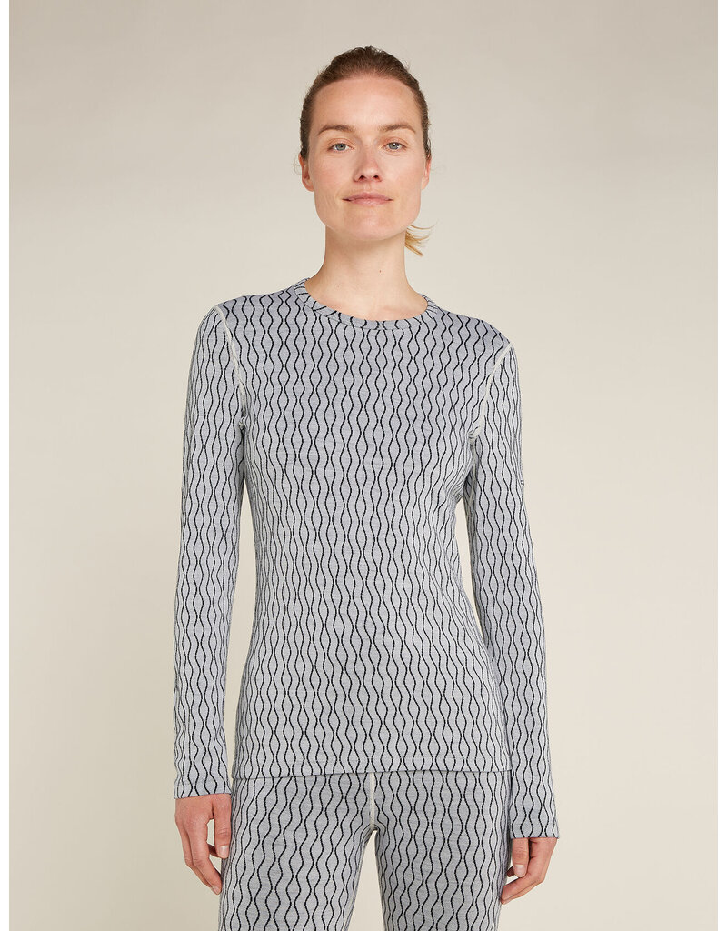 Icebreaker Women Merino 260 Vertex LS Crewe On-Piste