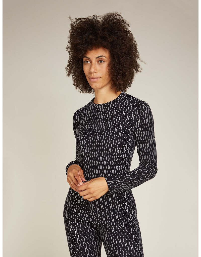 Icebreaker Women Merino 260 Vertex LS Crewe On-Piste