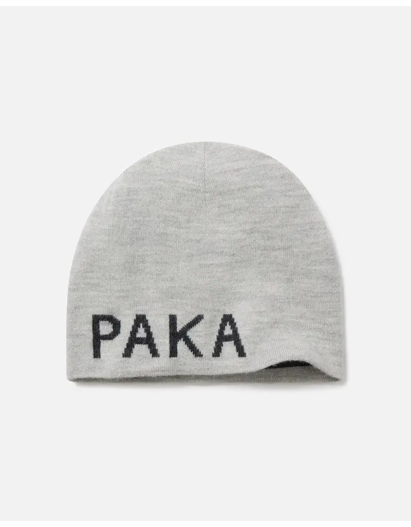PAKA Logo Jacquard Beanie