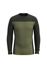 Smartwool Men's Classic Thermal Merino Base Layer Colorblock Crew