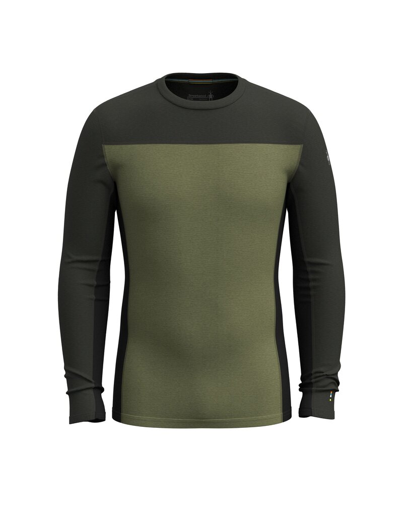 Smartwool Men's Classic Thermal Merino Base Layer Colorblock Crew