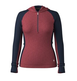 Smartwool Women's Classic Thermal Merino Base Layer 1/2 Zip Hoodie