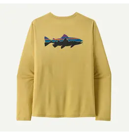 Patagonia M's L/S Cap Cool Daily Shirt - Fitz Roy Trout