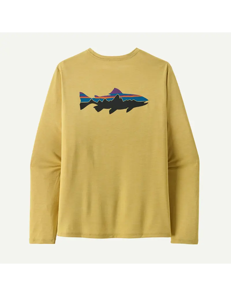 Patagonia M's L/S Cap Cool Daily Shirt - Fitz Roy Trout