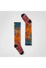 Smartwool Junior Ski Zero Cushion Geo Peaks Print OTC Socks