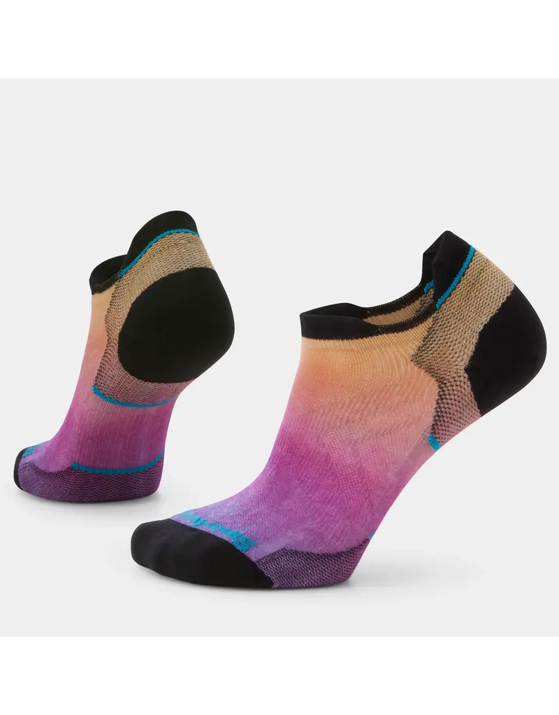 Smartwool Women's Run Zero Cushion Ombre Print Low Ankle Socks