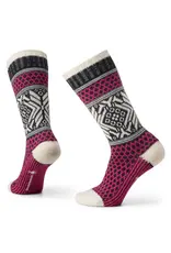 Smartwool Everyday Popcorn Snowflake Pattern Crew Socks