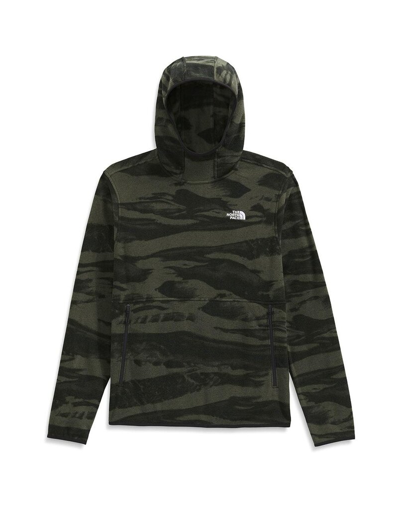 The North Face Men's Glacier Fleece Pullover Hoodie—Print