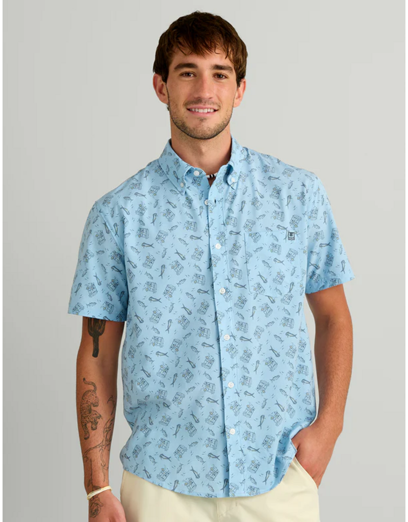 Huk KONA PRINTED SS SHIRT