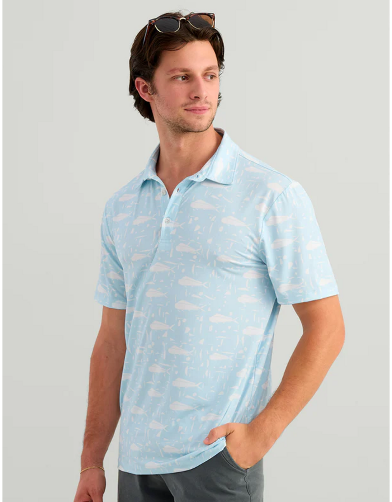 Huk PURSUIT PRINTED POLO