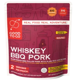 Good To-Go Whiskey BBQ Pork 2P