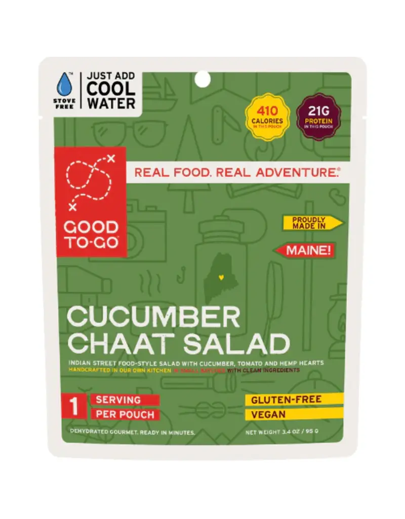 Good To-Go Cucumber Chaat Salad