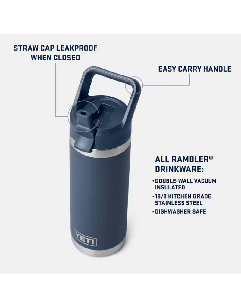 YETI Rambler 18 oz C Straw Bottle