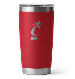 YETI Rambler 20 oz MS Rrd: NCAA Cincinnati